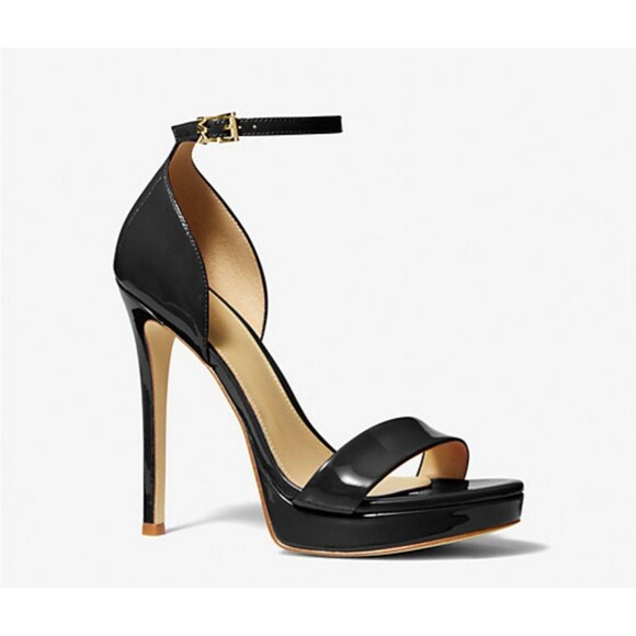 Michael Kors Jordyn patent leather platform sandal - Picture 1 of 7